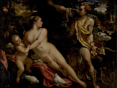 «Venus, Adonis and Cupid», Carracci
