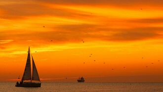El mar de Málaga