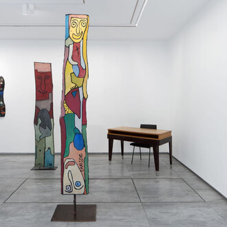 Various artists, Mille visages, exhibition view. Courtesy of Mennour Gallery