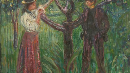 Eduard Munch. Adán y Eva