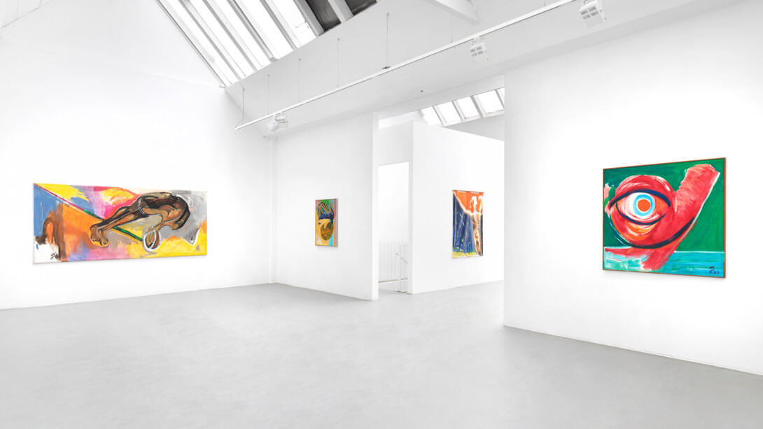 El Hadji Sy, ausstellungsansicht. Mit freundlicher genehmigung der Galerie Barbara Thumm