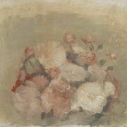 Giorgio Morandi, Paesaggio, 1962, (V. 1290), olio su tela, 30 x 35 cm, Bologna, Museo Morandi