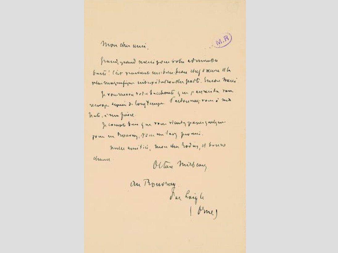 Archives. Courtesy of Musée Rodin