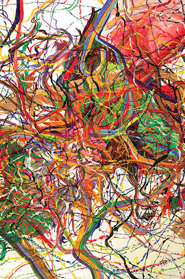Amaranth Ehrenhalt, Umatilla, 1959, oc 59x87, Small. Detail