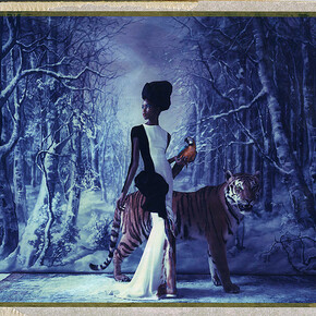 L'arche de Noe´ XXXVII, Stephane Rolland, HC Winter 2014/15, Photo Studio Deux Chose Lune, Paris, 28th November 2014 © Cathleen Naundorf 