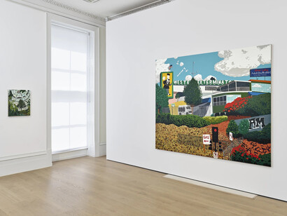 Hilary Pecis, Wandering, exhibition view. Courtesy of Timothy Taylor Gallery