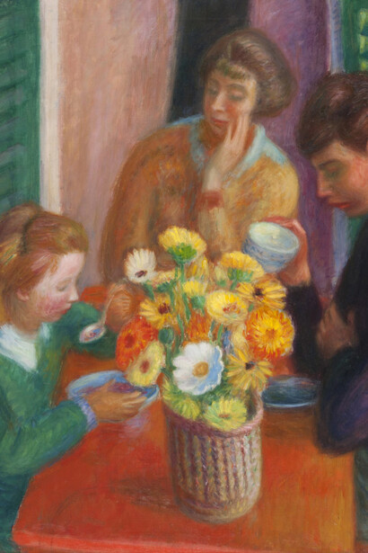 William Glackens & Pierre-Auguste Renoir. Courtesy of NSU Museum of Art