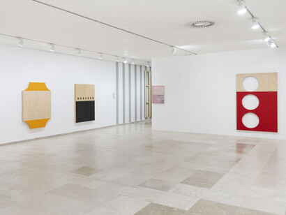 Olvidar borrar, borrar despacio, vista de exhibición. Cortesía del Museo Patio Herreriano