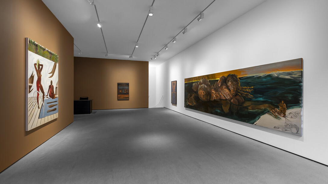 Various artists, Present and In focus: selected works by Virginia Chihota, exhibition view. Courtesy of Tiwani Contemporary