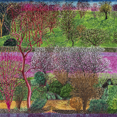 Adrian Berg, Gloucester Gate, Regent’s Park, Summer, 1981. Courtesy of Frestonian Gallery