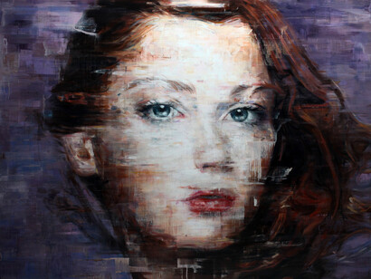 Harding Meyer, o.T. (1-2014), oil on canvas, 2014, 190 x 250 cm