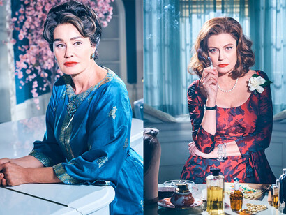 Jessica Lange and Susan Sarandon in "Feud: Bette and Joan"