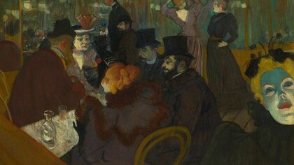 'En el Moulin Rouge' (h.1892-1895), Henri de Toulouse-Lautrec