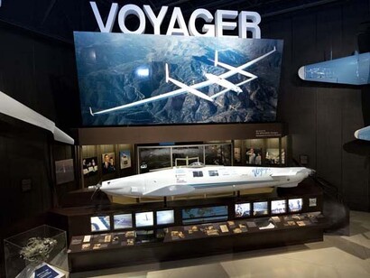 Scaled Composites/Rutan Voyager Partial Replica. Courtesy of EAA