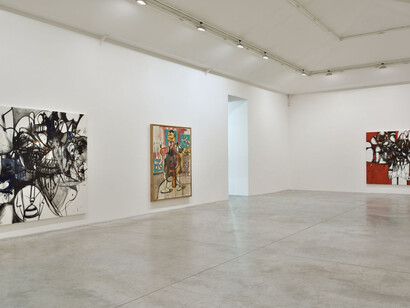 George Condo, Exhibition view. Courtesy of Galerie Almine Rech