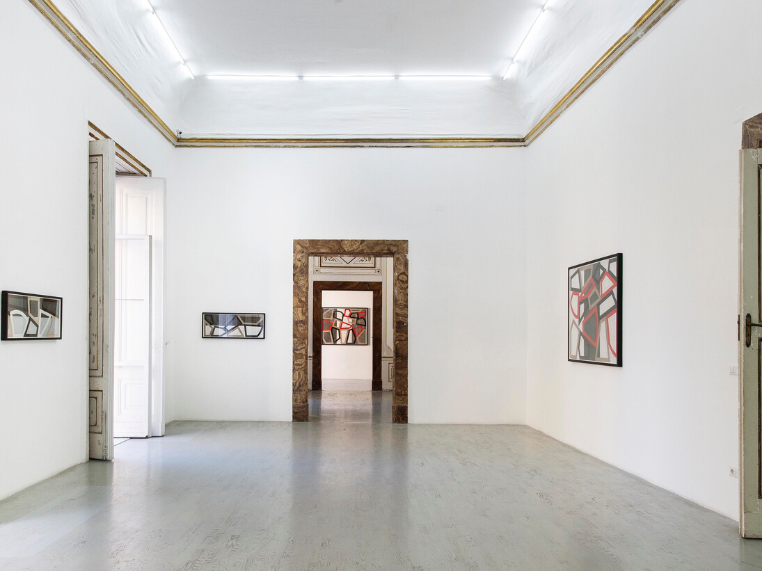 David Tremlett, Form & Rhythm, partial view of the exhibition, May 2015