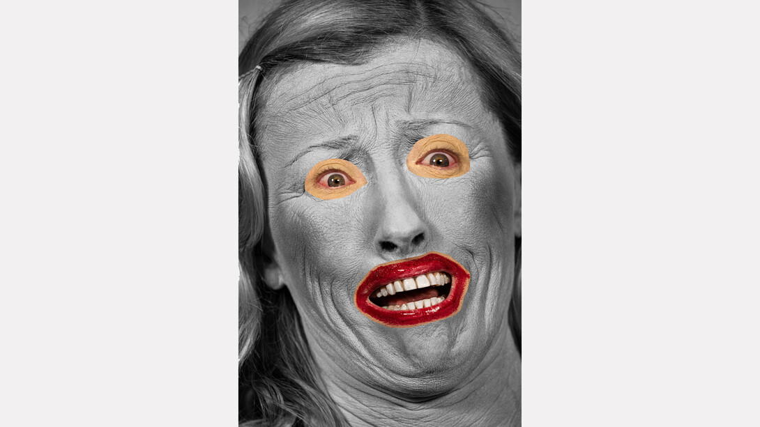 Cindy Sherman, Untitled #629, 2010/2023. Gelatin silver print and chromogenic color print, 50.8 x 33.7 cm / 20 x 13 1/4 in © Cindy Sherman. Courtesy of the artist and Hauser & Wirth
