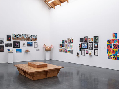 Various artists, 2026 student exhibition, exhibition view. Courtesy of Parrish Art Museum