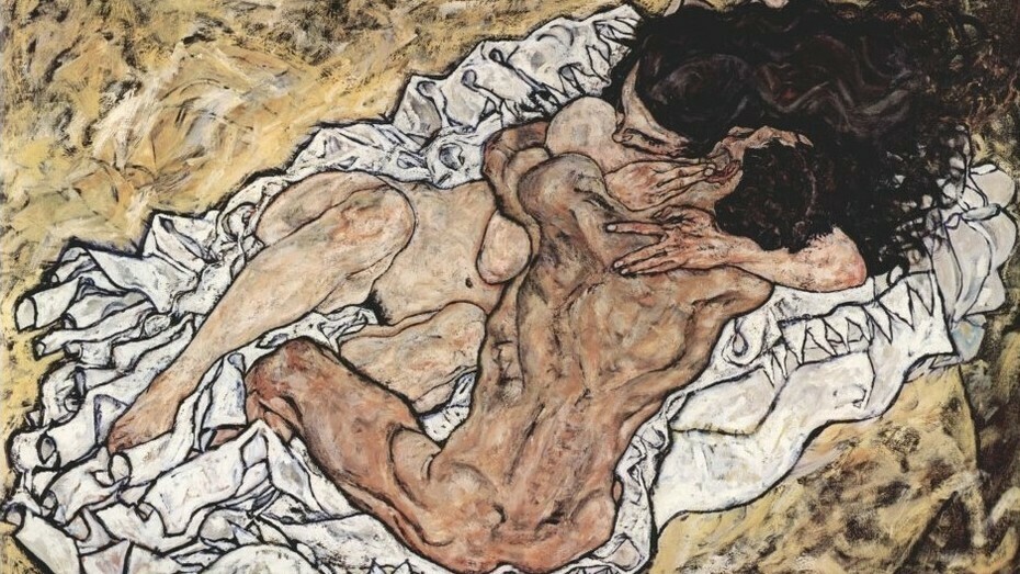 Egon Schiele, The Hug