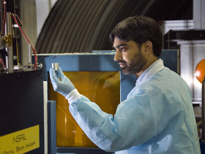 Beamline a Brookhaven National Laboratory della NASA Space Radiation Laboratory (NSRL)