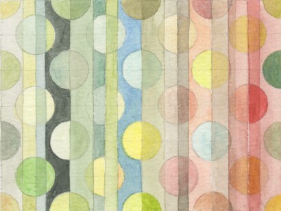 Transition 1, 12 x 9 cm, watercolour on paper,  2020