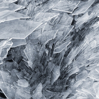 Carolyn Marks Blackwood, Ice cubism VI, 2023. Courtesy of Spanierman Modern