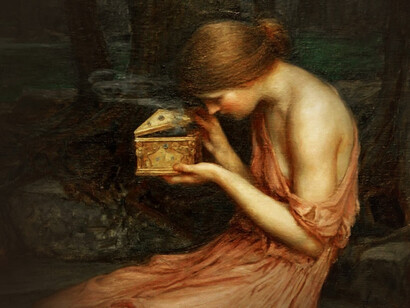 Pandora abre la caja que contiene todos los males del mundo