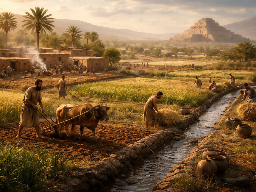 Climate change and the rise of early civilizations