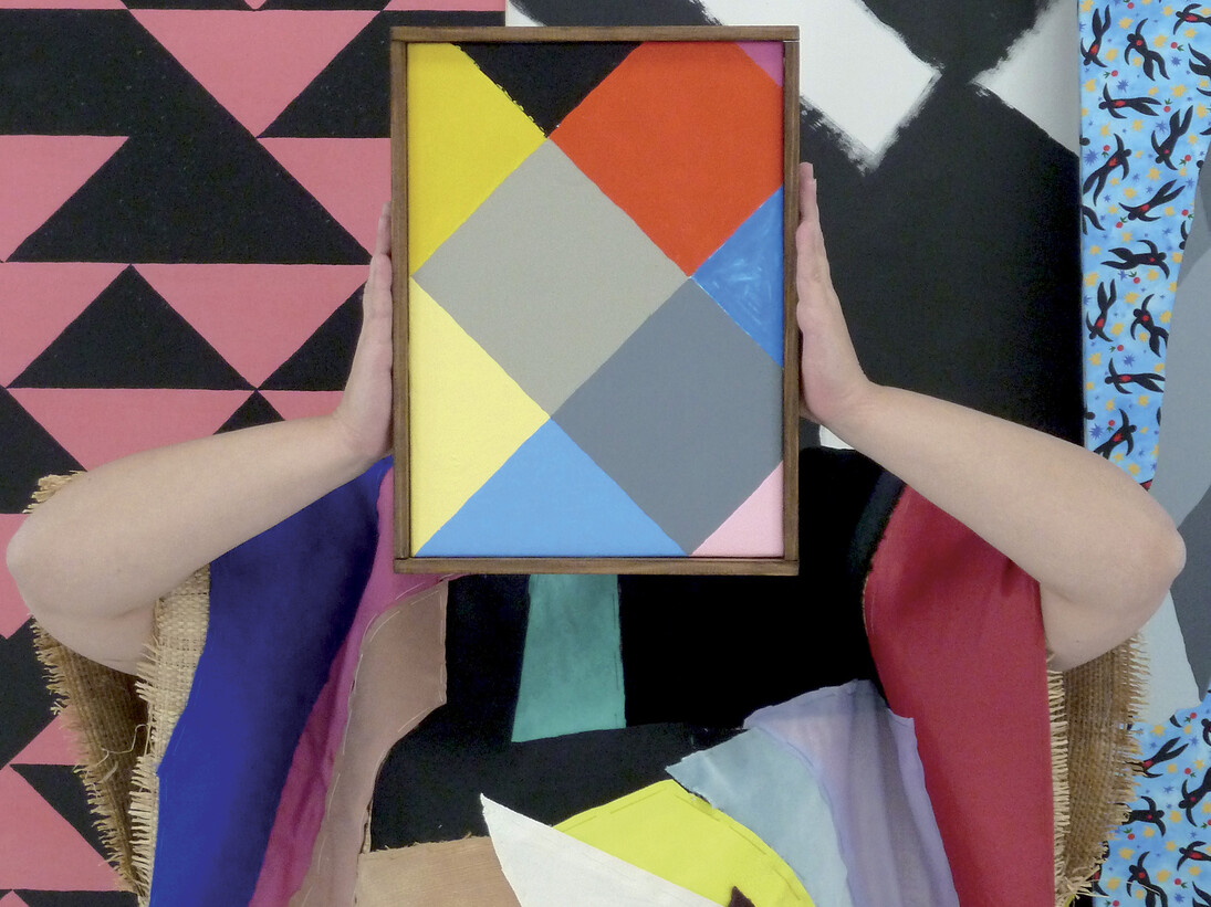 Karina Bisch, Arlequine (detail), 2014, Courtesy de l’artiste © ADAGP, 2015