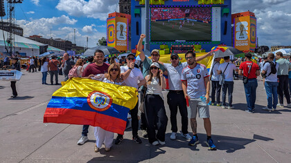 Aficionados ecuatorianos en México para la Copa Mundial de la FIFA 2026