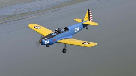 Fairchild PT-19 Cornell. Courtesy of Lone Star Flight Museum