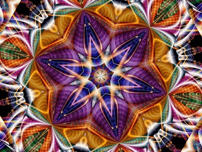 Let your eyes feast in the changing colors and shapes