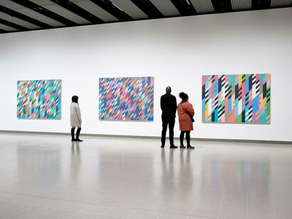 Bridget Riley at Hayward Gallery