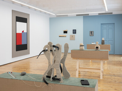 Victoria Civera, Refugio, estímulo y deseo [Refuge, stimulus and desire], exhibition view. Courtesy of Prats Nogueras Blanchard