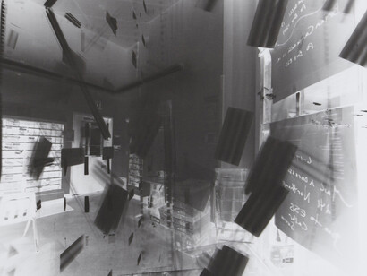 Untitled (Post-Photography) [P117], detail,  2015, Unique gelatin silver print, 24 x 20 inches