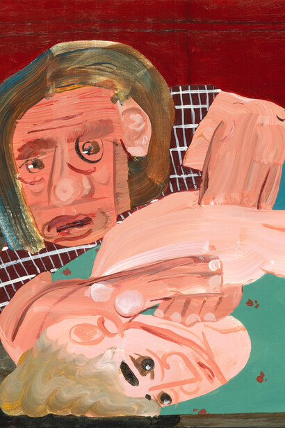 Melissa Steckabuer, Untitled (detail), 2025. Courtesy of Galerie Lisa Kandlhofer