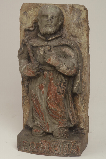 Monk with a whip, 16th century. Courtesy of Museum of the History of Riga and Navigation