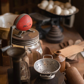 Te pā o MOTAT. MOTAT village, exhibition view. Courtesy of MOTAT