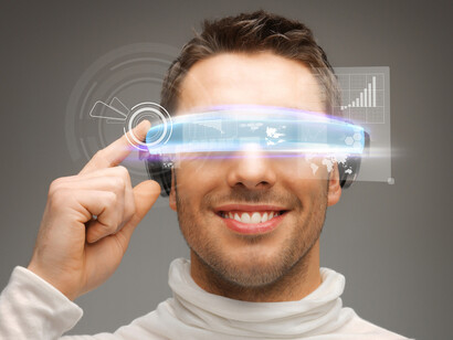 Gafas futuristas