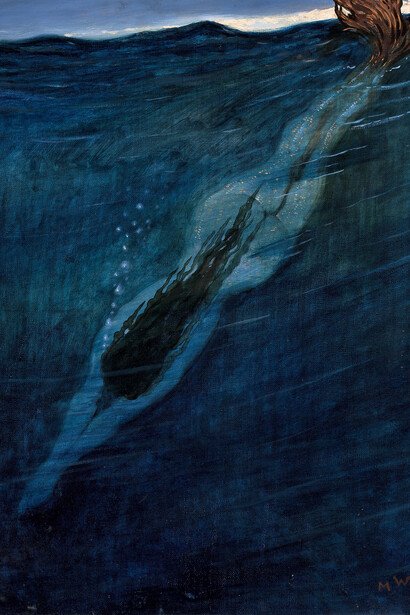 Marian Wawrzeniecki, Ondine, 1905. Avec l’aimable autorisation de la Fondation de l’Hermitage