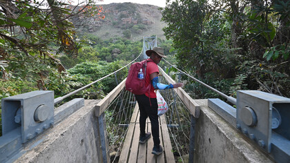 Lonwabo Dlamini, Xolobeni region (South Africa), staying back to practice agro-ecology & ecotourism @ Ashish Kothari