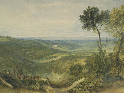 Joseph Mallord William Turner, Vale of Ashburnham, 1816. Courtesy of The National Gallery