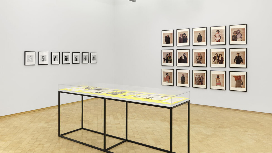 Sophie Rivera, Double exposures, vista de exhibición. Cortesía del Museo del Barrio