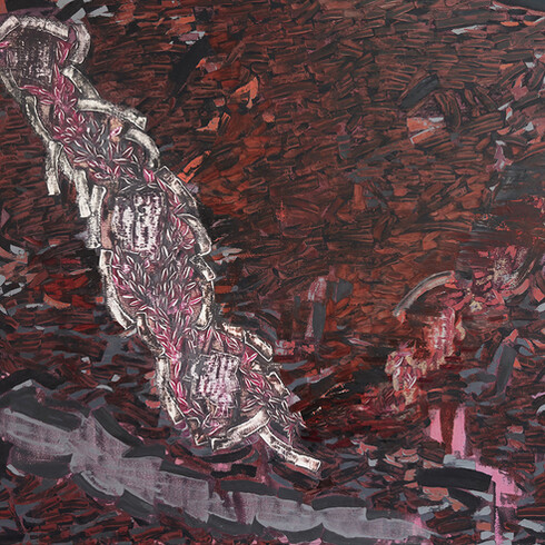 Judith Murray, Vibe (detail), 2025. Courtesy of Sundaram Tagore Gallery