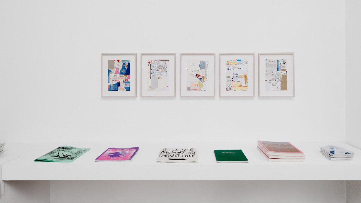Stéphanie Saadé, What makes me think about you, what makes you think about me, exhibition view. Courtesy of Anne Barrault Gallery. Photo by Aurélien Mole
