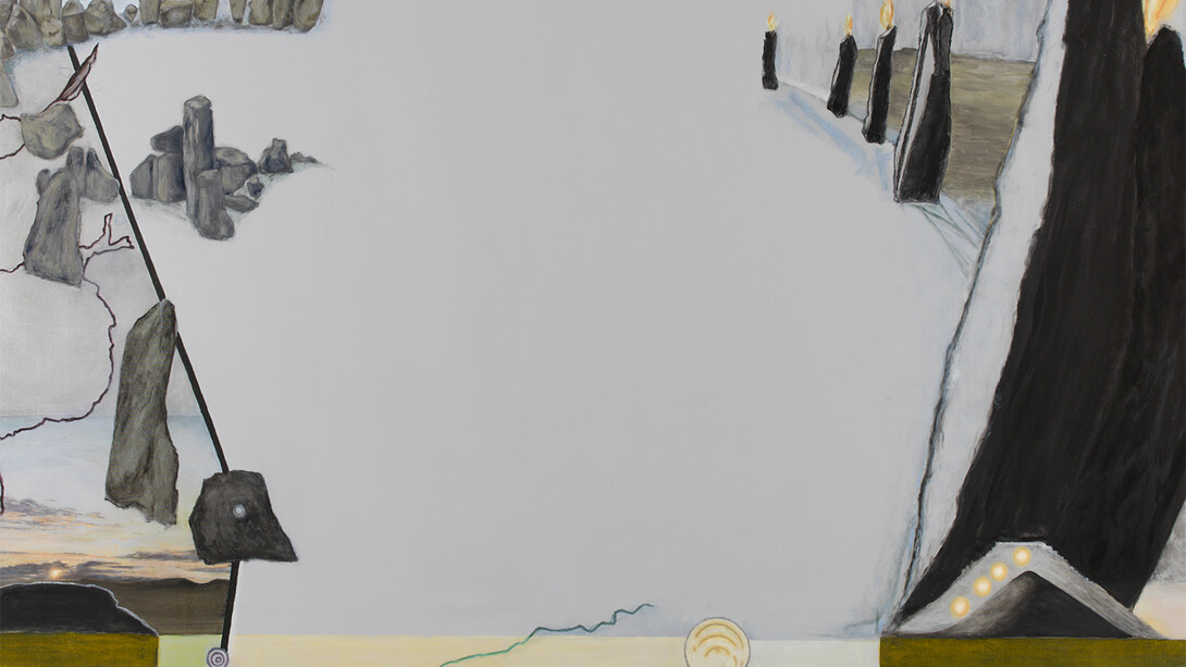 Jo Baer, Dusk (Bands and End-Points), Courtesy Galerie Barbara Thumm, Copyright The Artist