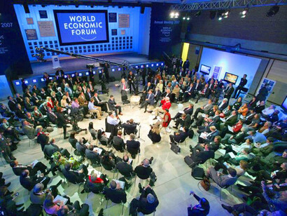 Cumbre de Davos. Sesión plenaria