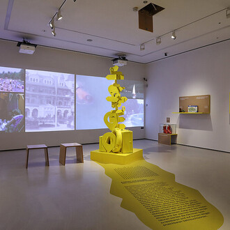 Aufbruch! Steiermark ↔ Kärnten, ausstellungsansicht. Mit freundlicher genehmigung des Historischen Museums