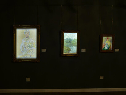Various artists, In a different light. The evolution of American Impressionism, exhibition view. Courtesy of Madron Gallery