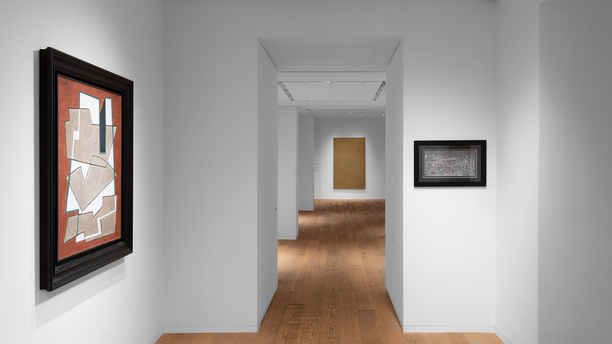 Passo a due, vista della mostra. Cortesia di Tornabuoni Arte